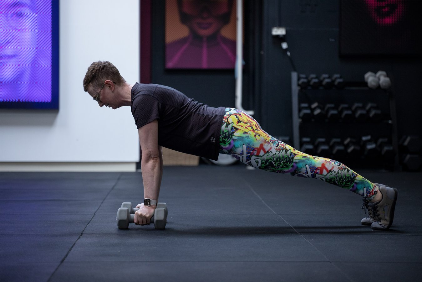 Helen training at Yogallery